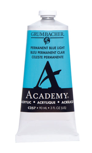PERMANENT BLUE LIGHT C257 (Grumbacher Academy Acrylic)