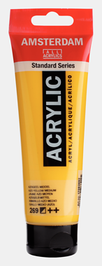 Azo Yellow Medium 269 Standard Series (Amsterdam Acrylics)