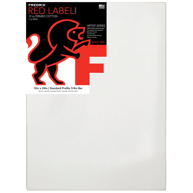 18"x24" ARTIST SERIES RED LABEL Standard Profile (FREDRIX)