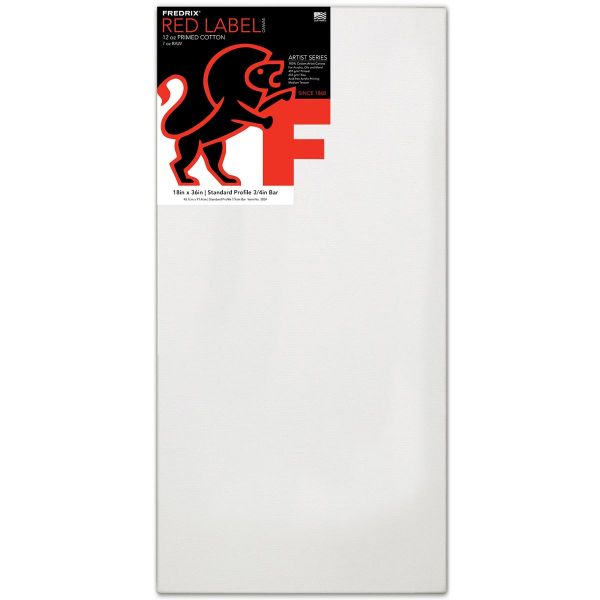 18"x36" ARTIST SERIES RED LABEL Standard Profile (FREDRIX)