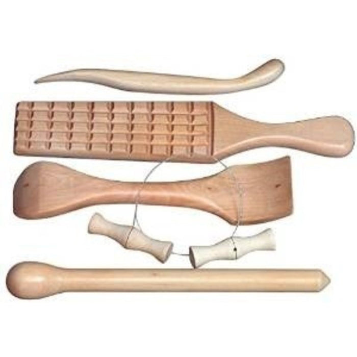 Heavy-Duty Wooden Pottery Kit, Set of 5 (Jack Richeson)