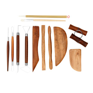 Deluxe Pottery Tools - Set of 12