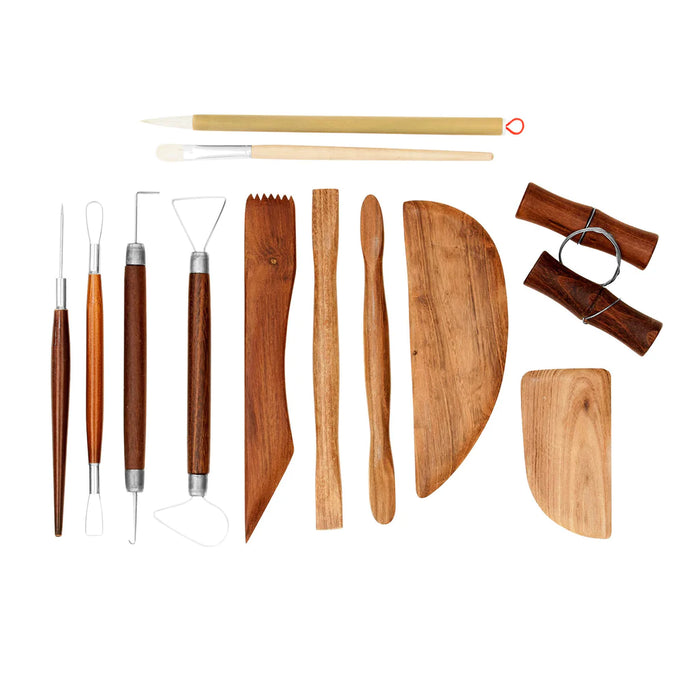 Deluxe Pottery Tools - Set of 12