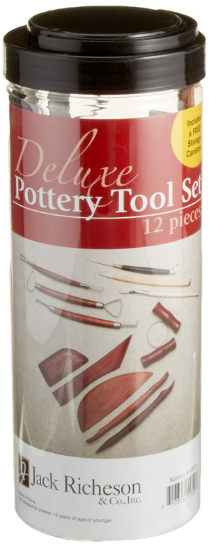 Deluxe Pottery Tools - Set of 12