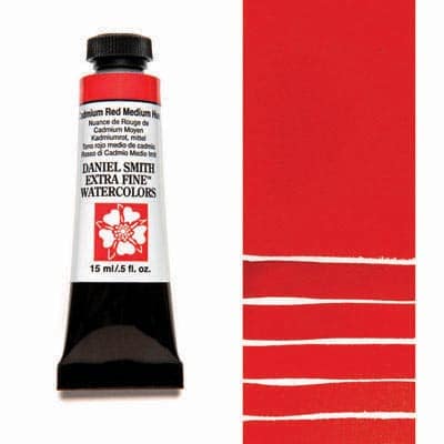 Cadmium Red Medium Hue (Daniel Smith Extra Fine Watercolor)