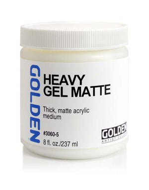 Heavy Gel Matte (Golden Acrylic Mediums)