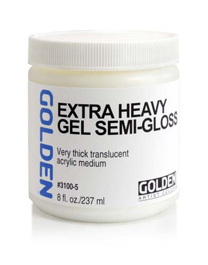 Extra Heavy Gel Semi-Gloss (Golden Acrylic Mediums)