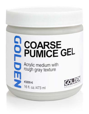 Coarse Pumice Gel (Golden Acrylic Mediums)