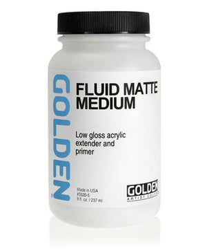 Fluid Matte Medium (Golden Acrylic Mediums)