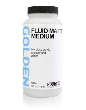 Fluid Matte Medium (Golden Acrylic Mediums)