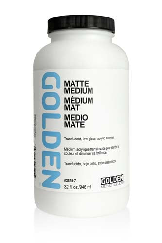 Matte Medium #3530 (Golden Acrylic Mediums)