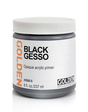 Black Gesso (Golden Acrylic Mediums)