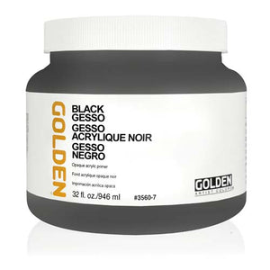 Black Gesso (Golden Acrylic Mediums)