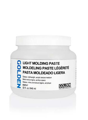 Light Molding Paste (Golden Acrylic Mediums)