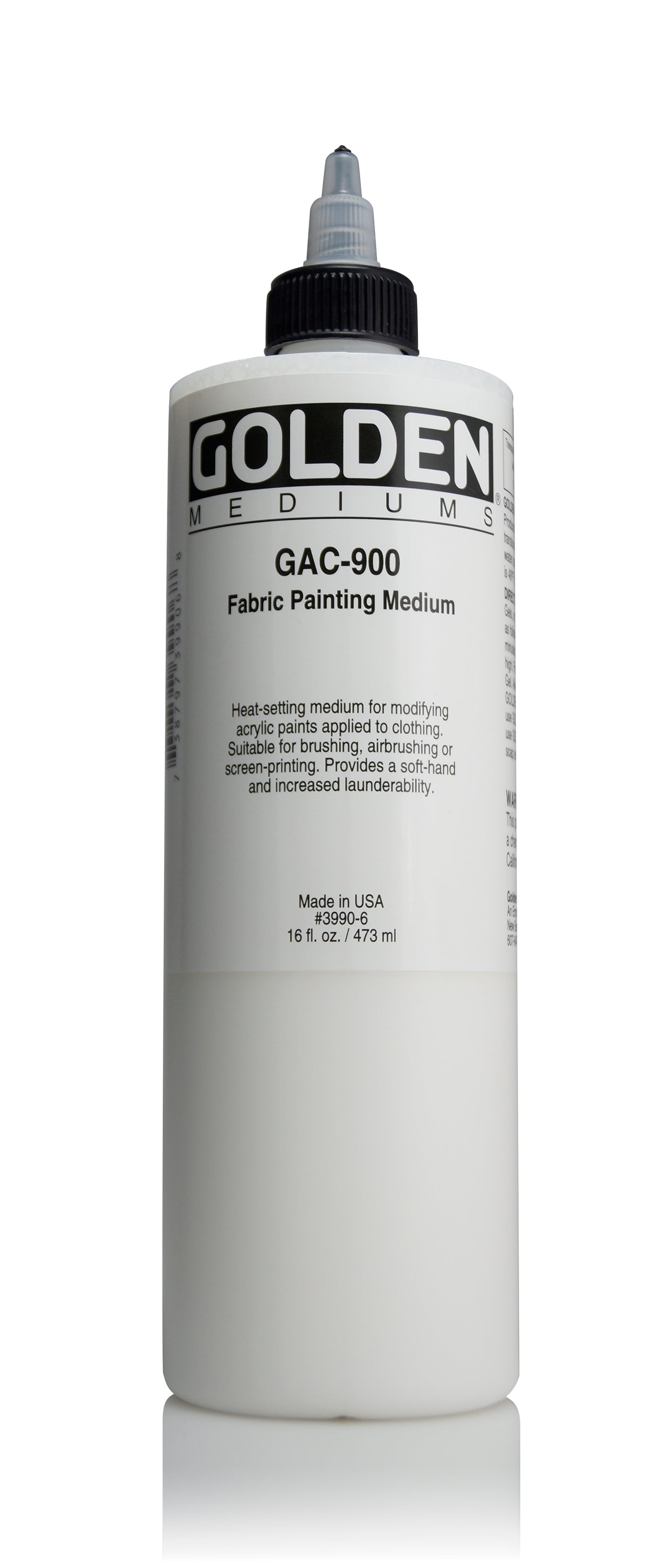 Golden Artist Color GAC 900, 8 Fl Oz Heat-Set Fabric Painting