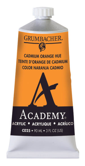 CADMIUM ORANGE HUE C025 (Grumbacher Academy Acrylic)