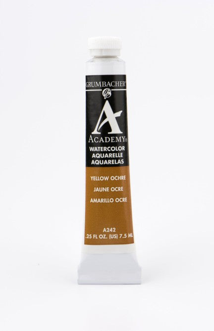 YELLOW OCHRE HUE A242 (Grumbacher Academy Watercolor) – Alabama Art Supply