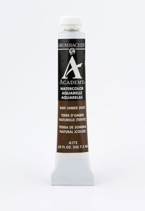 RAW UMBER HUE A172 (Grumbacher Academy Watercolor)
