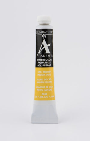 CADMIUM YELLOW MEDIUM HUE A034 (Grumbacher Academy Watercolor)