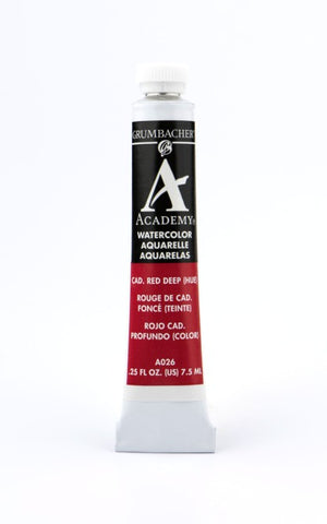 CADMIUM RED DEEP HUE A026 (Grumbacher Academy Watercolor)