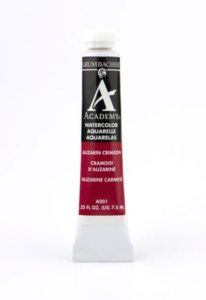 ALIZARIN CRIMSON A001 (Grumbacher Academy Watercolor)