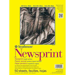 Newsprint Pad, 300 Series (Strathmore)