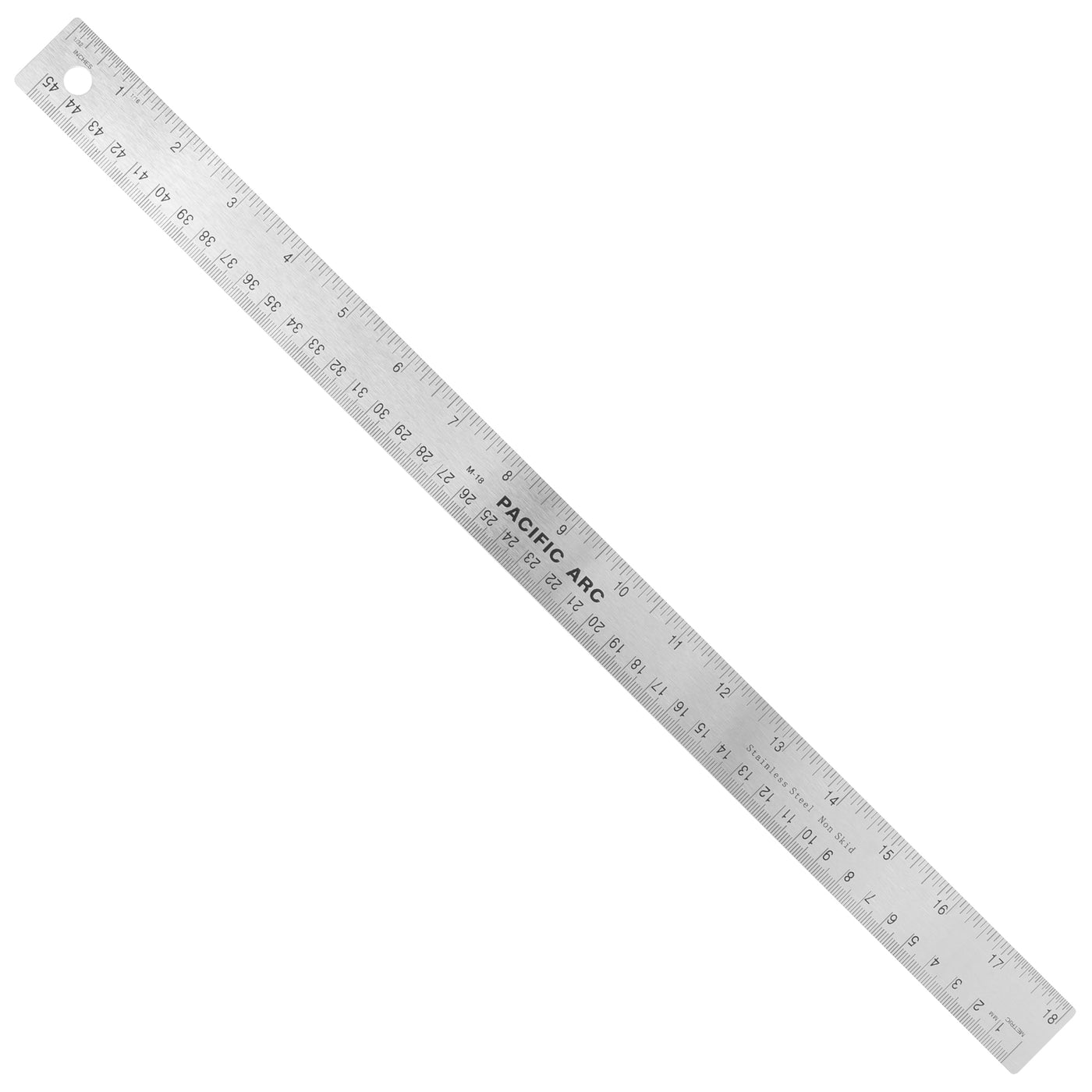 Westcott Stainless Steel Office Ruler With Non Slip Cork Base 18