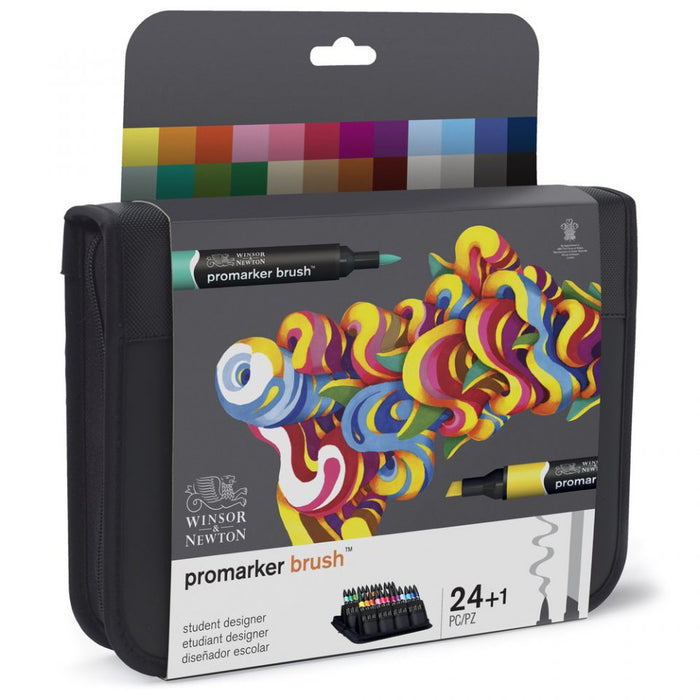 Promarker Brush Student Designer 24 Set (Winsor & Newton)