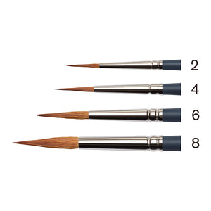 WN Professional Watercolor Synthetic Sable Brushes - Pointed Round (Winsor & Newton)