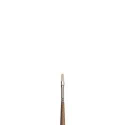 Artists' Oil Synthetic Hog Brush - Artists' Oil Synthetic Hog Brush, Flat,  Long Handle, Size 1