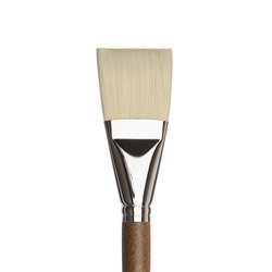 WN Artists' Oil Synthetic Hog Bristle Brushes - Flat (Winsor & Newton) –  Alabama Art Supply