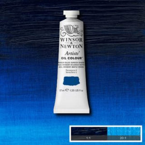 Winsor Blue (Green Shade) (Winsor & Newton Artist Oil)