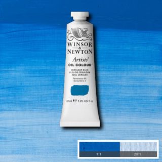 Cerulean Blue (Winsor & Newton Artist Oil)