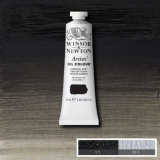 Charcoal Grey (Winsor & Newton Artist Oil)