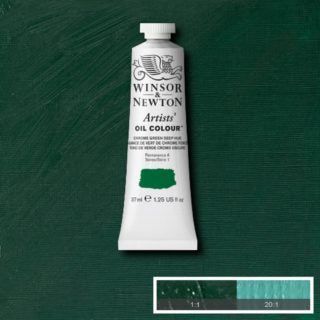 Chrome Green Deep Hue (Winsor & Newton Artist Oil)