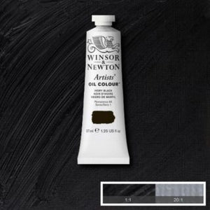 Ivory Black (Winsor & Newton Artist Oil)