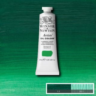 Permanent Green (Winsor & Newton Artist Oil)