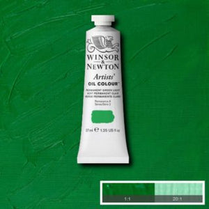 Permanent Green Light (Winsor & Newton Artist Oil)