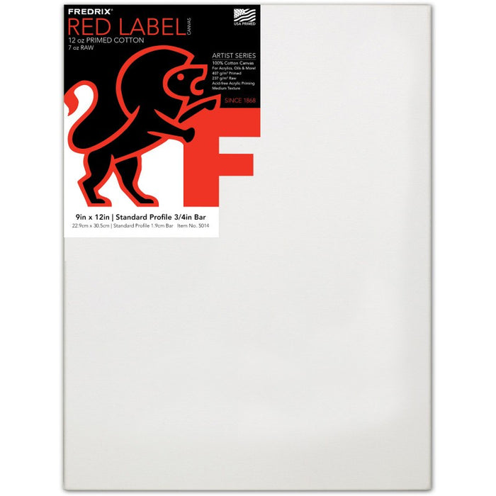 9"x12" ARTIST SERIES RED LABEL Standard Profile (FREDRIX)