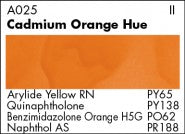 CADMIUM ORANGE HUE A025 (Grumbacher Academy Watercolor)