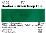 HOOKER'S GREEN DEEP HUE A106 (Grumbacher Academy Watercolor)