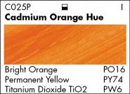 CADMIUM ORANGE HUE C025 (Grumbacher Academy Acrylic)