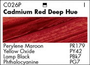 CADMIUM RED DEEP HUE C026 (Grumbacher Academy Acrylic)