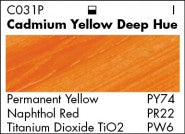 CADMIUM YELLOW DEEP HUE C031 (Grumbacher Academy Acrylic)