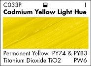CADMIUM YELLOW LIGHT HUE C033 (Grumbacher Academy Acrylic)