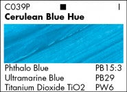 CERULEAN BLUE HUE C039 (Grumbacher Academy Acrylic)