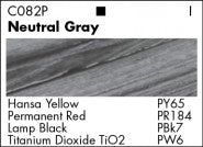 NEUTRAL GRAY C082 (Grumbacher Academy Acrylic)