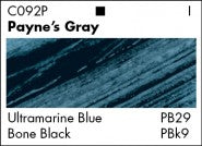 PAYNE'S GRAY C092 (Grumbacher Academy Acrylic)