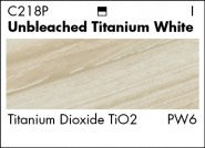 UNBLEACHED TITANIUM WHITE C218 (Grumbacher Academy Acrylic)
