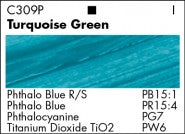 TURQUOISE GREEN C309 (Grumbacher Academy Acrylic)
